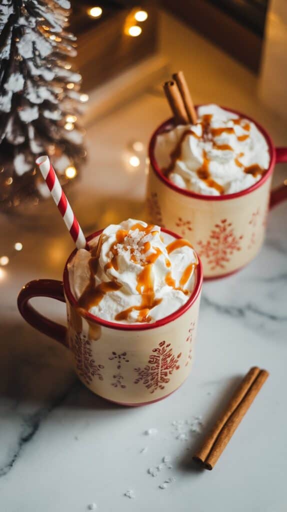 Salted Caramel Eggnog