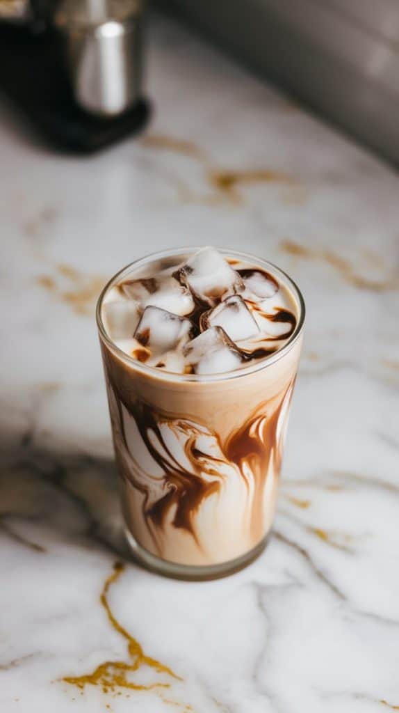 Keto Coconut Mocha Iced Coffee