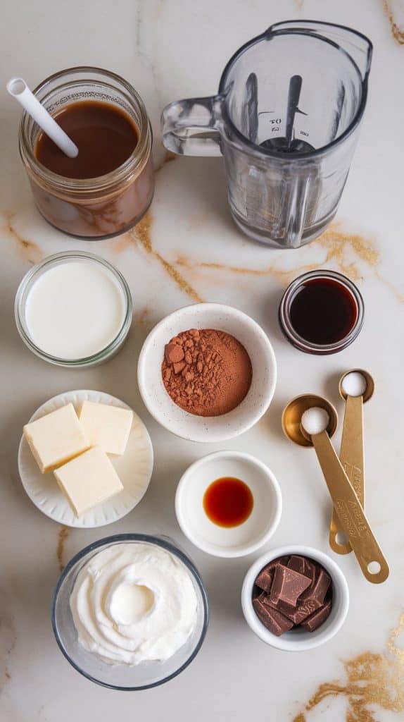 Keto Double Chocolate Mocha Iced Coffee