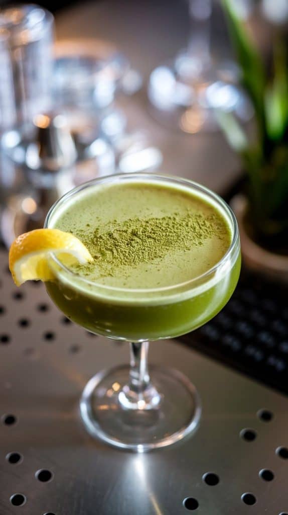 Matcha Green Tea Cocktail