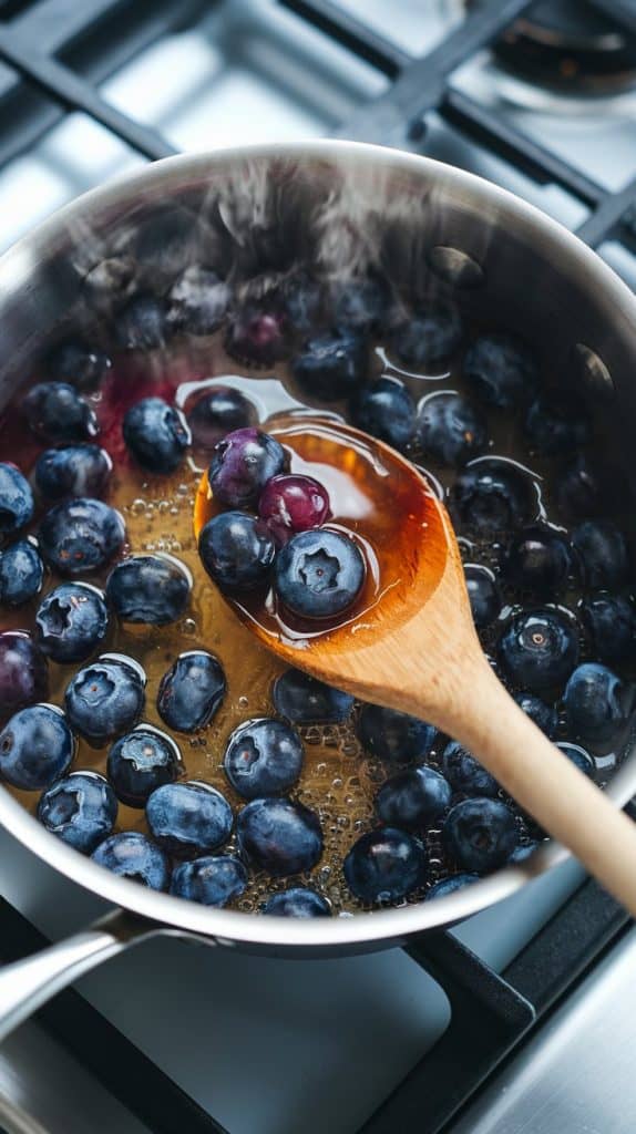 Iced Blueberry Green Tea