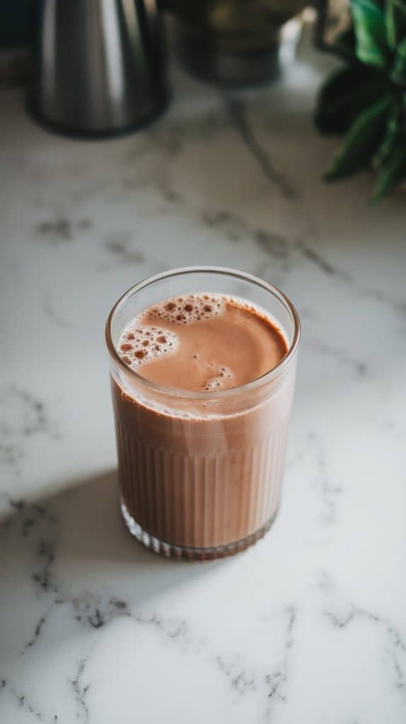 Less-Sugar Homemade Chocolate Milk