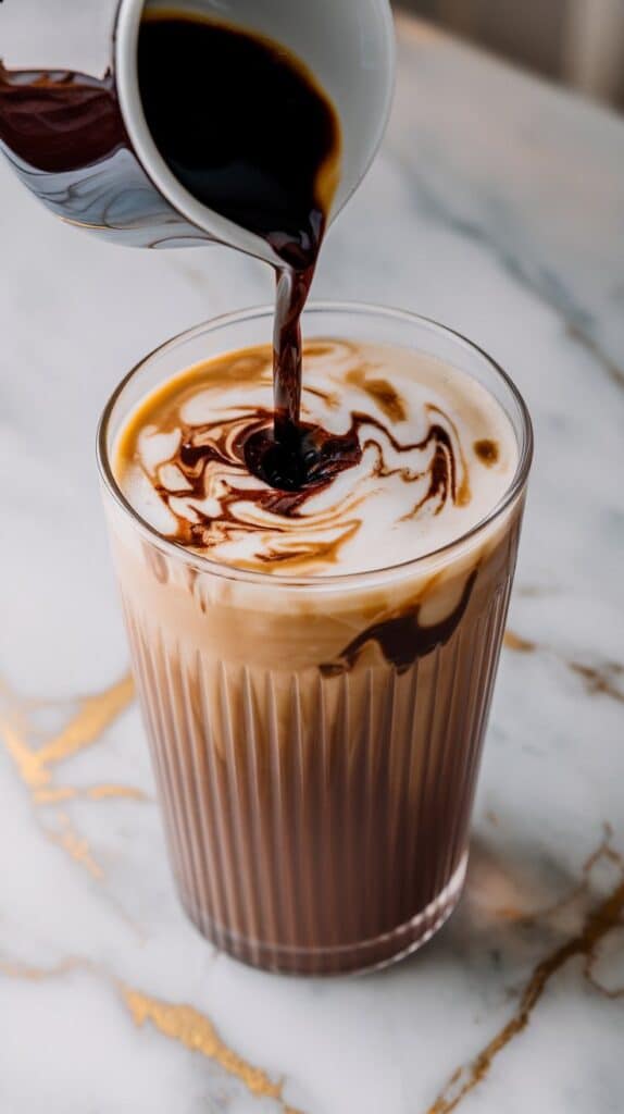 Iced Mocha Coconut Latte