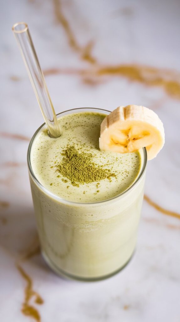 Matcha Vanilla Protein Shake