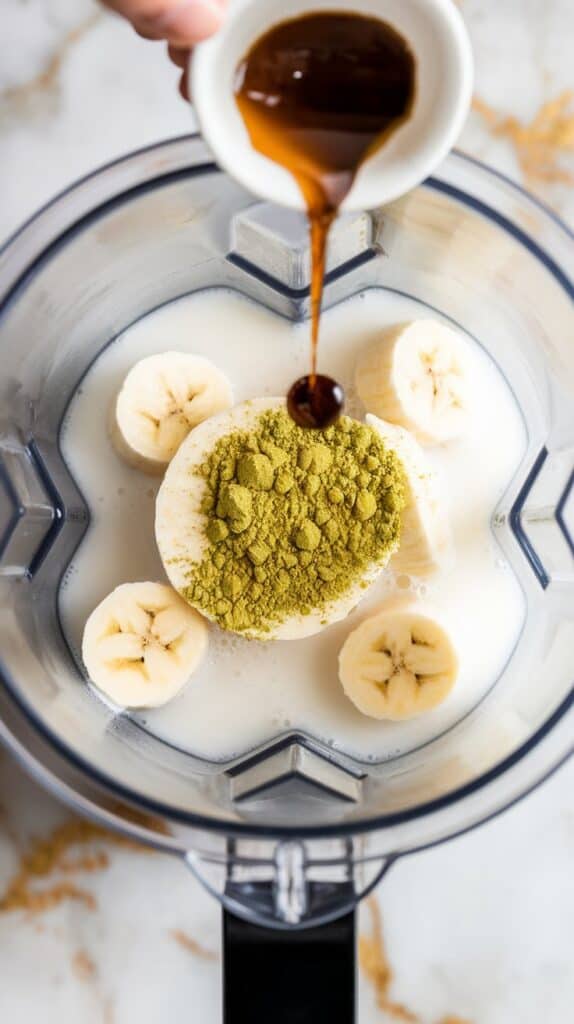 Matcha Vanilla Protein Shake