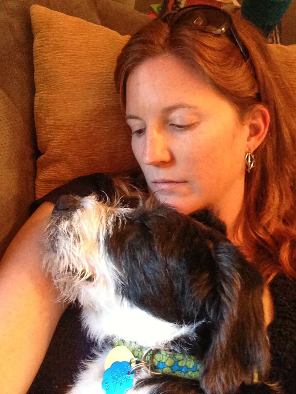 being a puppy was tiring