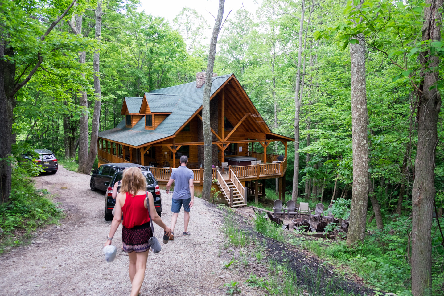 Our cabin this weekend. Cool digs!