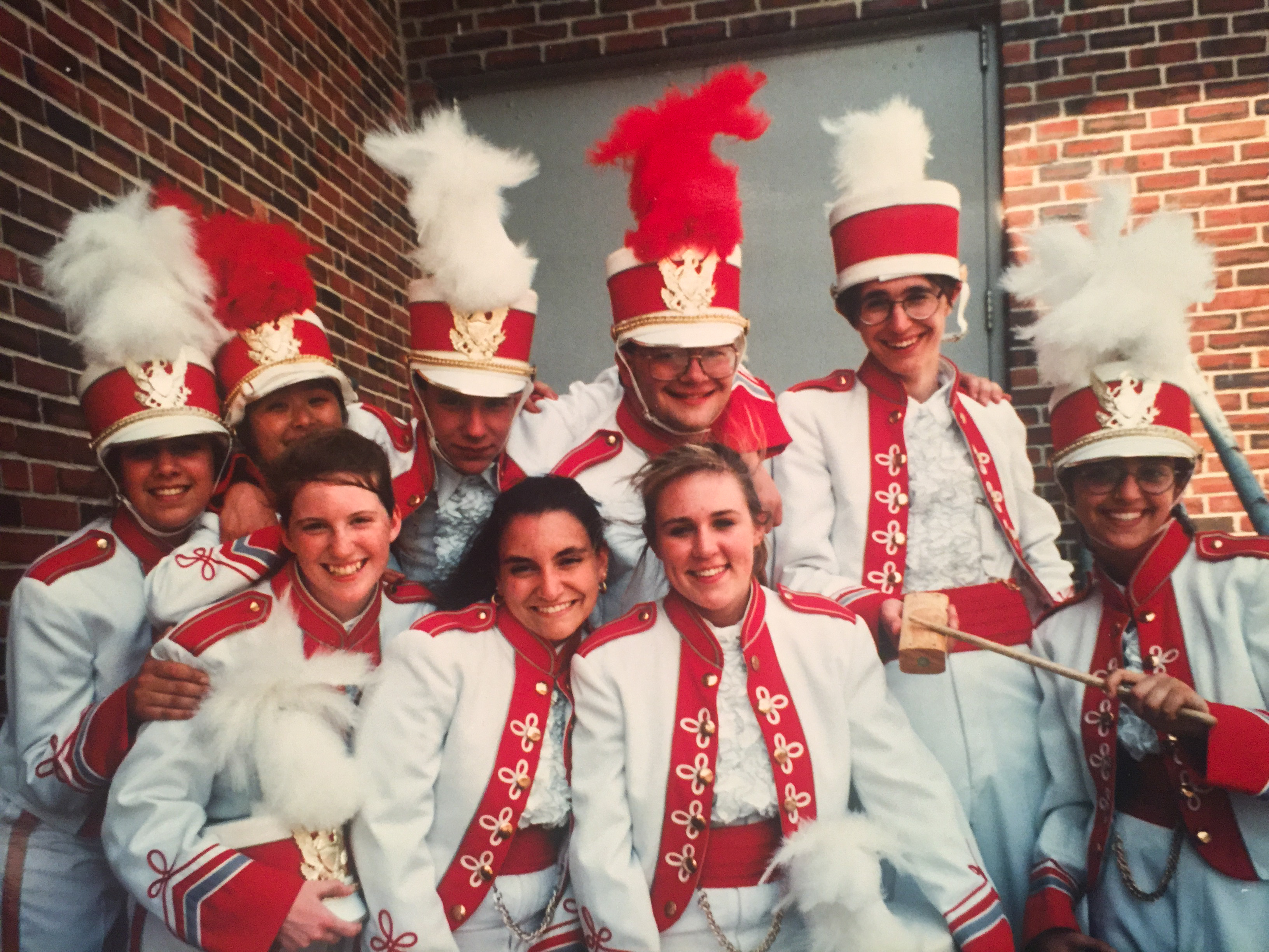 No red socks of colored underwear when wearing THESE uniforms!