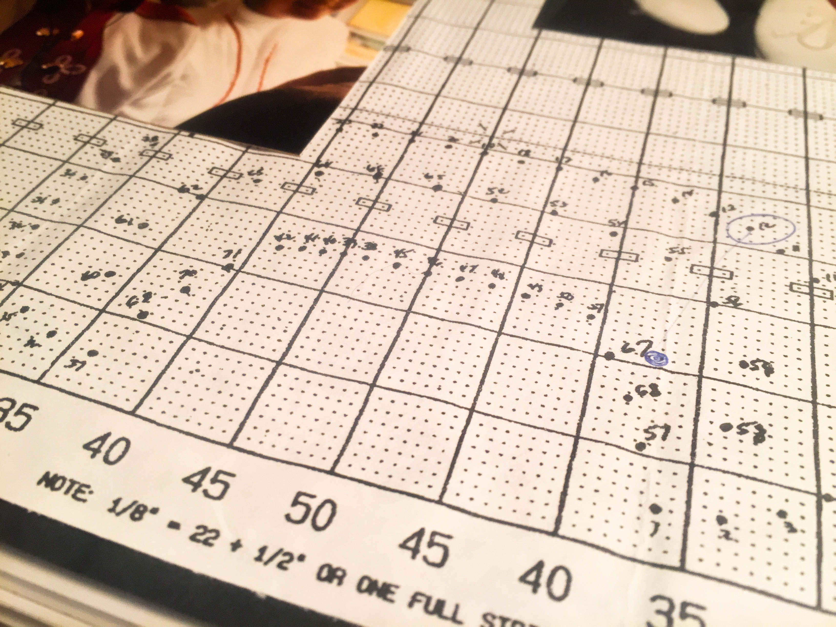 A marching drill set