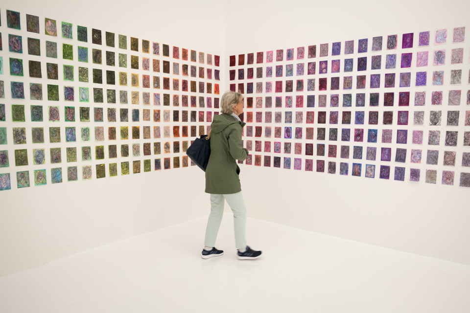 Reeli in the art exhibit