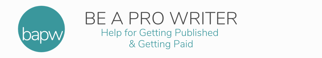 Be a Pro Writer