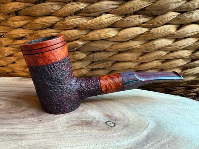 Briar # 17 - XL Canted Poker (Sold)
