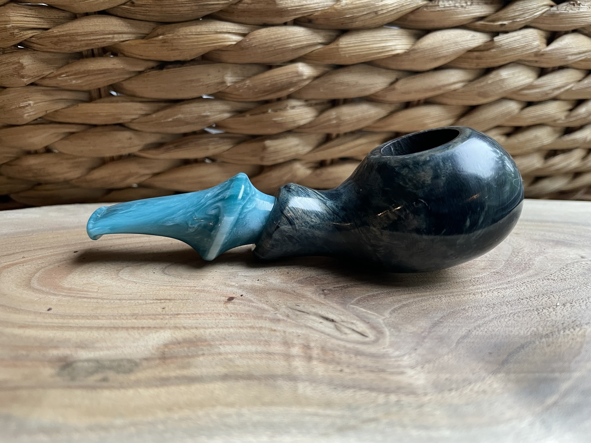 Briar #36 Squat Turquoise Tomato (Sold)