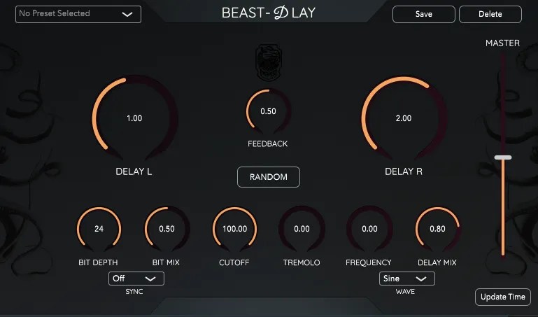 Beast-DLAY(VST3/AU)