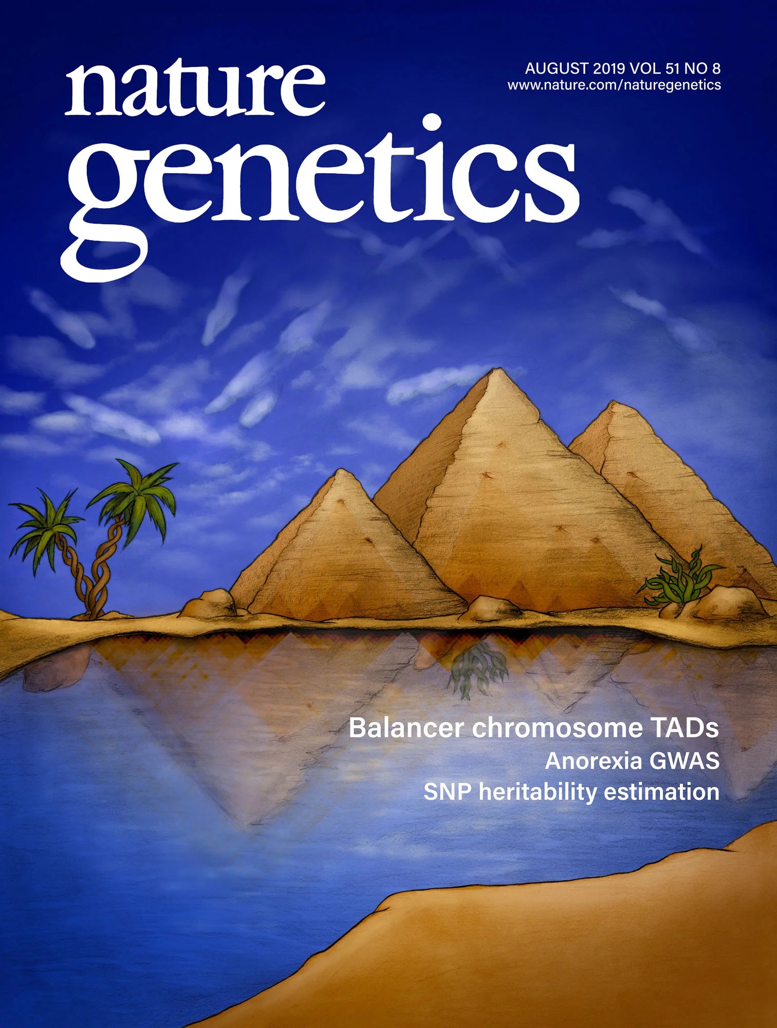 My Nature cover illustrating a rearranged landscape