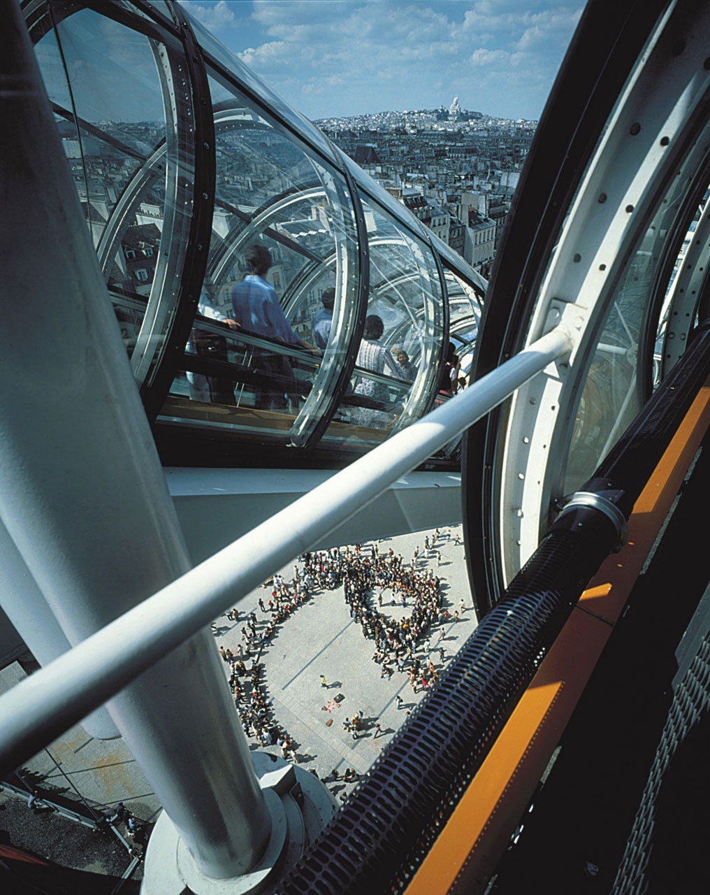 Centre Georges Pompidou 1971-1977, Paris, France © Ph. Michel Denancé, site de Renzo Piano