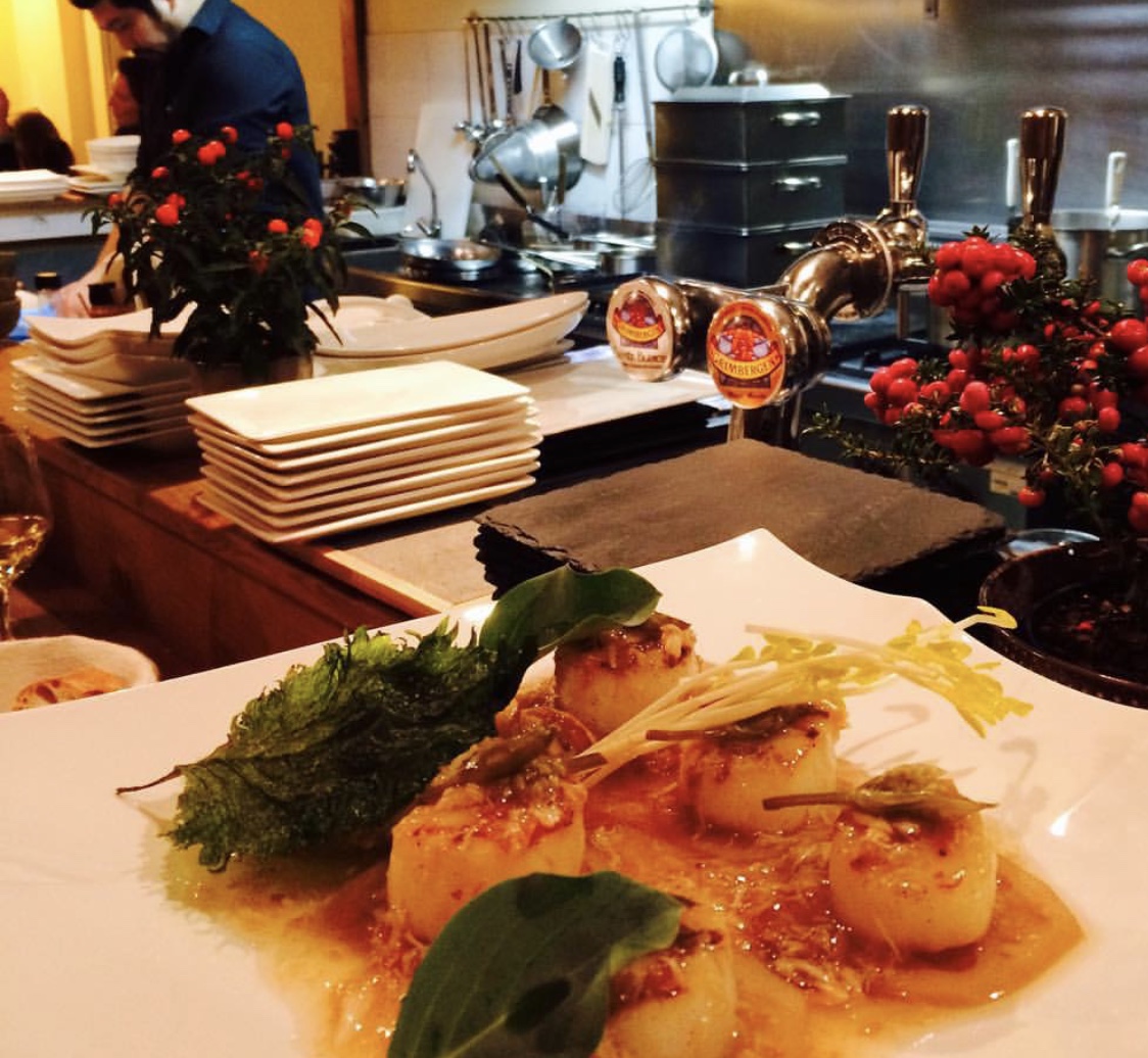 Open Kitchen at La Lune