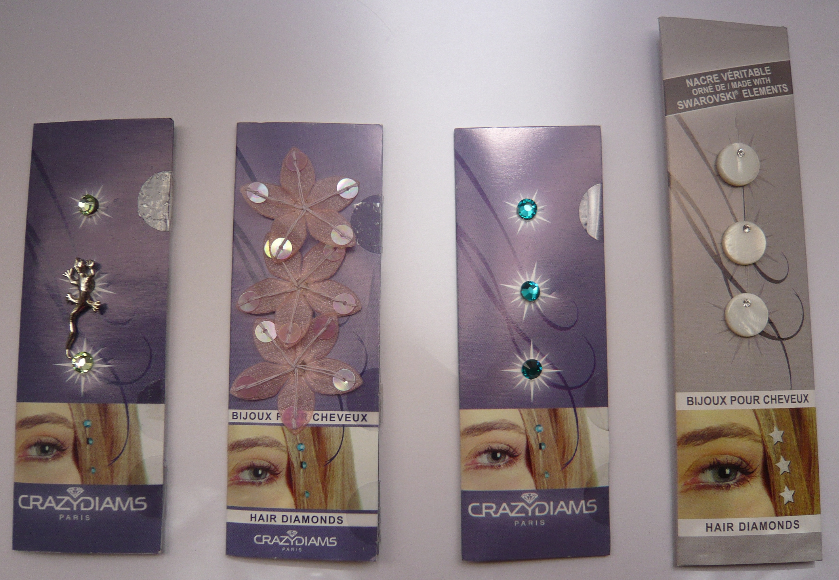 Bijou De Coiffure CRAZYDIAM'S Avec Cristaux Swarovski - Accessoire Cheveux Brillant Pour Soirée