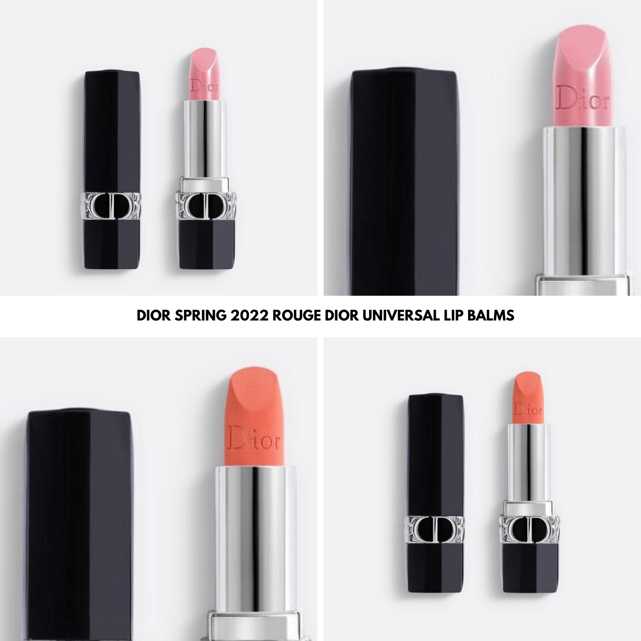 Dior Spring 2022 Rouge Dior Universal Lip Balms Dioressence and