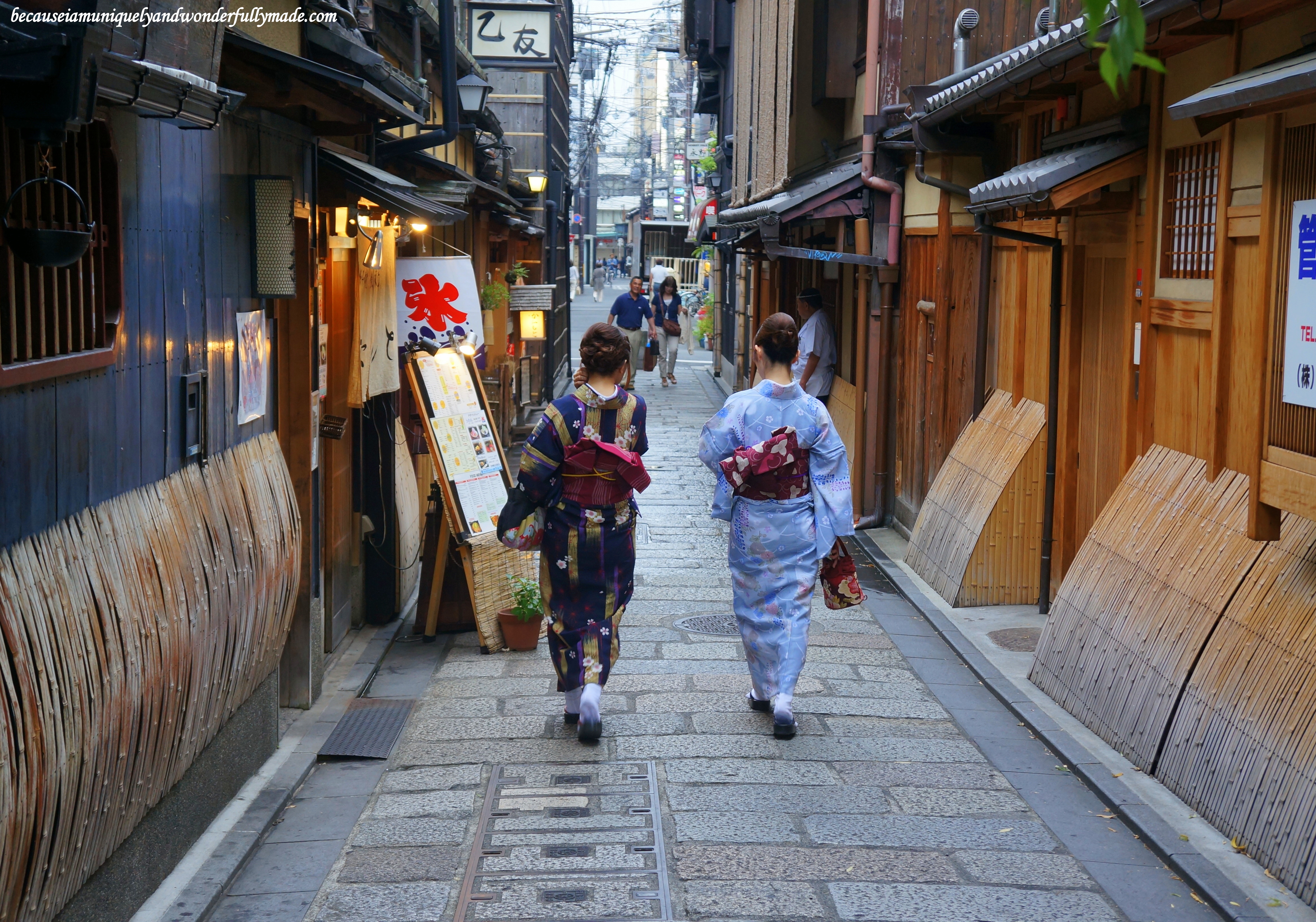 Gion 祇園 – Kyoto, Japan – i am uniquely and wonderfully made.
