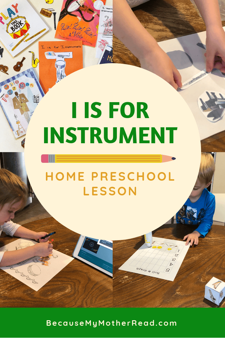 I is for Instrument Lesson