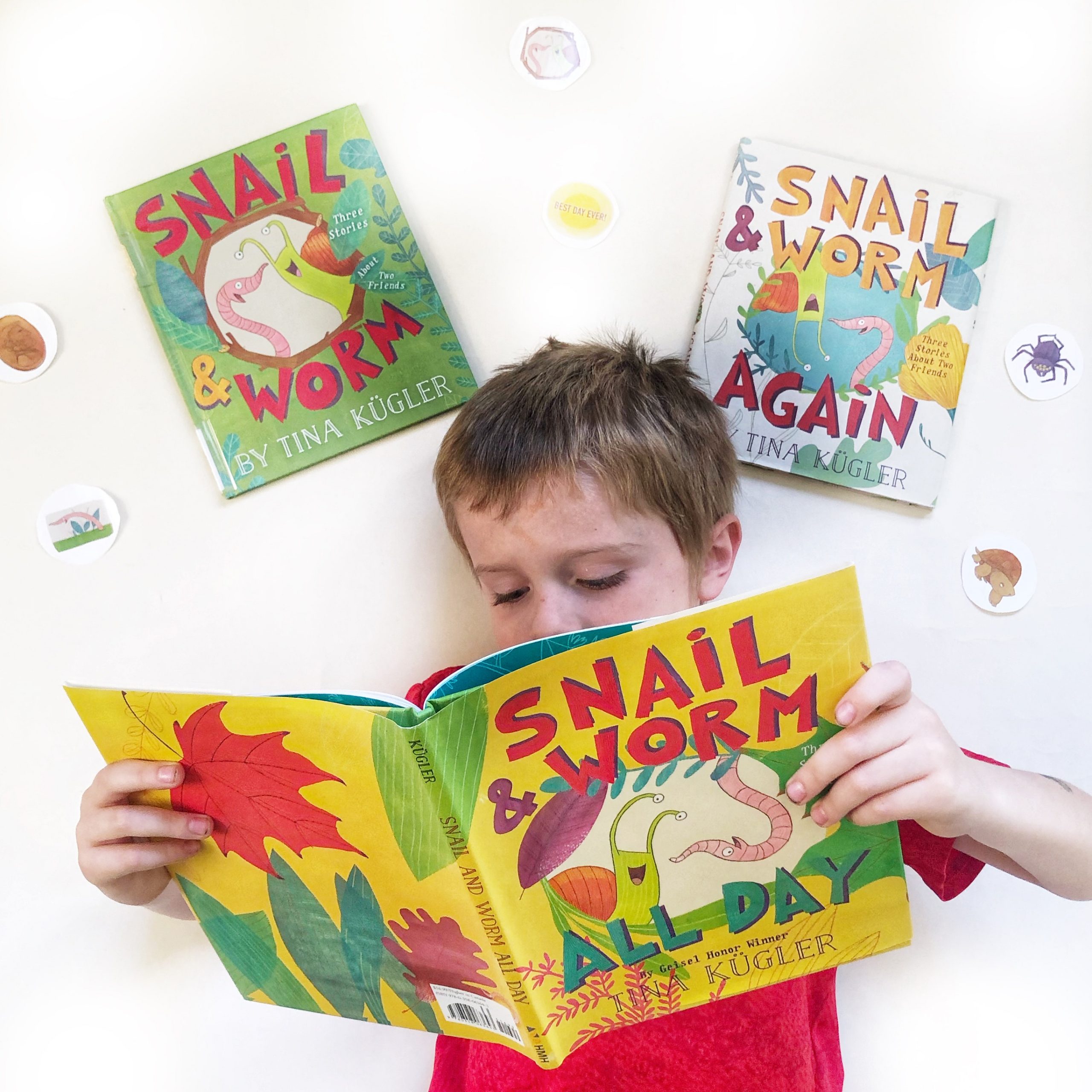 Author Interview and Giveaway: Snail and Worm by Tina Kugler