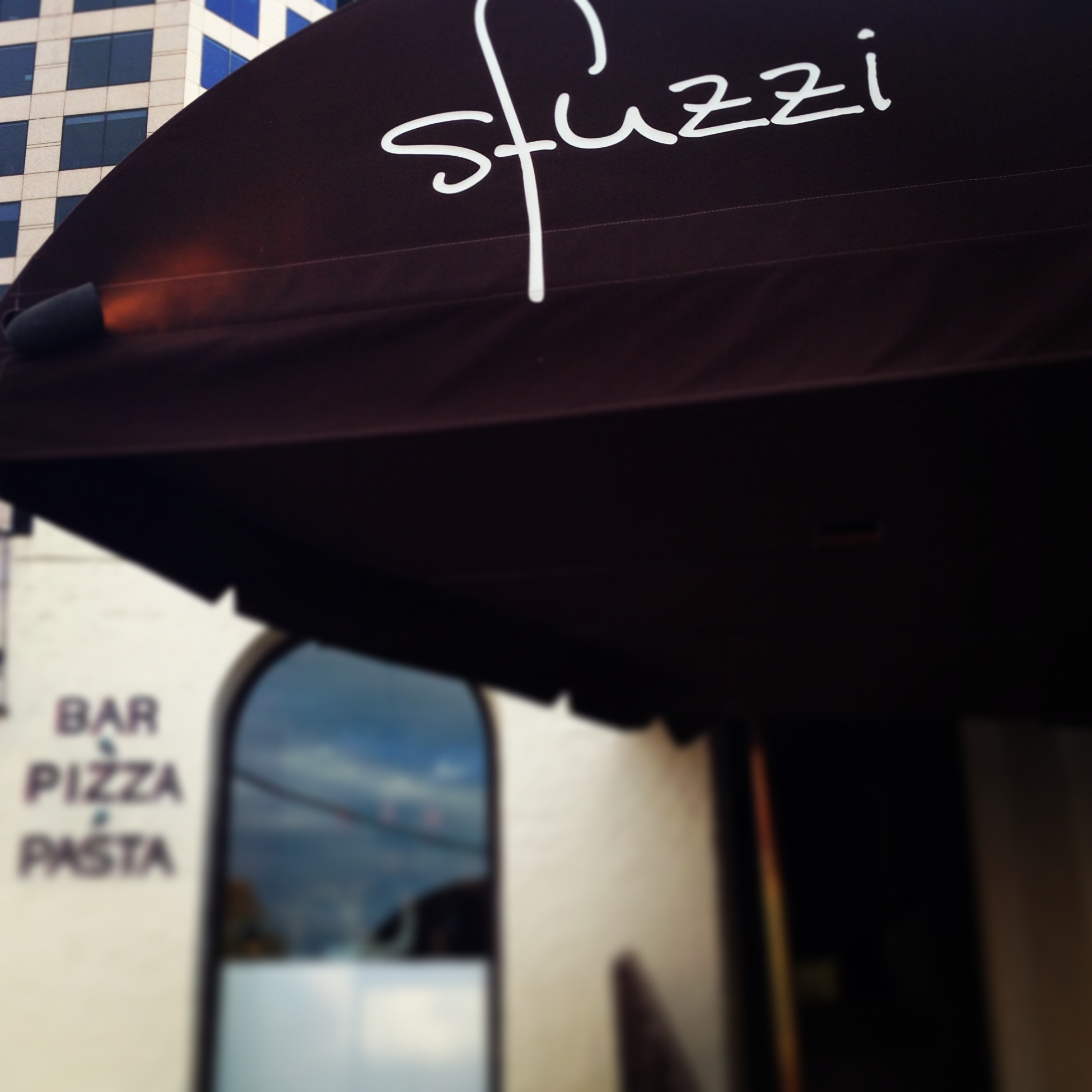 And for our Pizza Round Two: Sfuzzi.