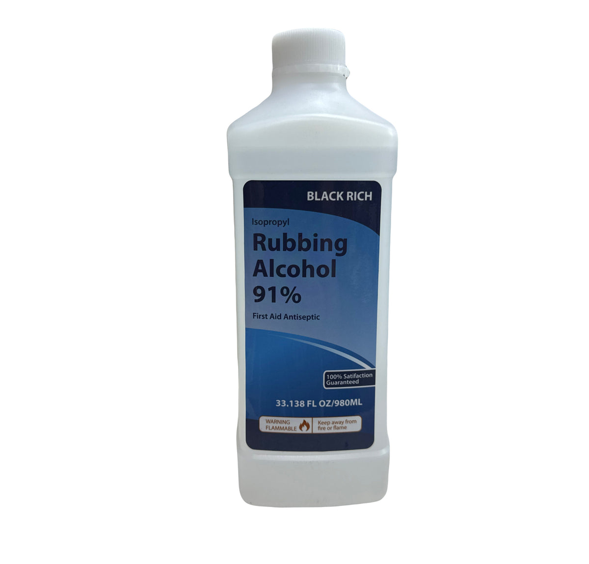 BLACK RICH ISOPROPYL RUBBING ALCOHOL 91%