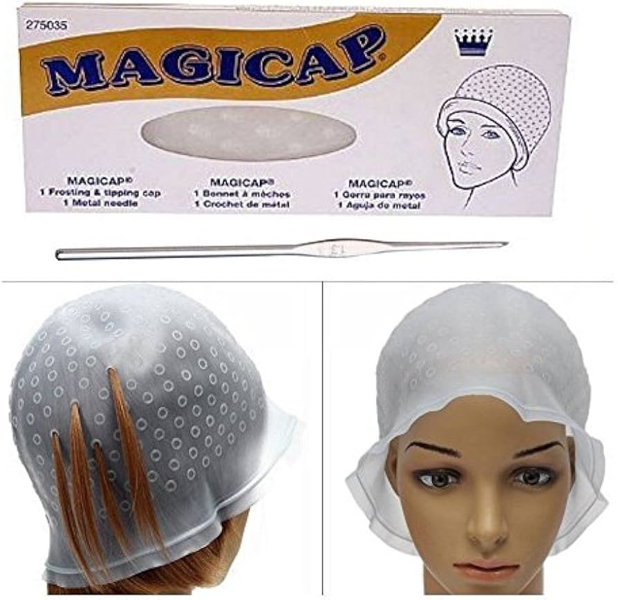 Magicap Reusable Hair Color Highlighting Cap