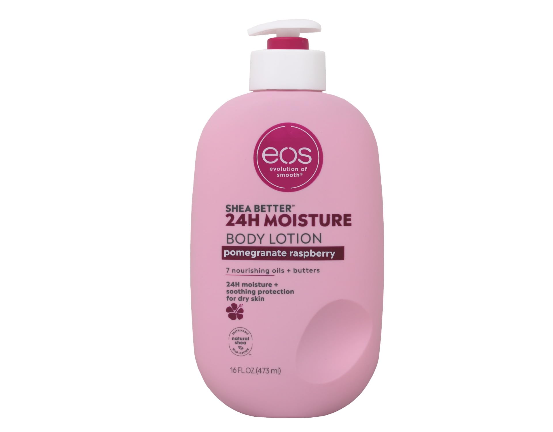 eos Shea Better 24 Hour Moisture Body Lotion Pomegranate Raspberry