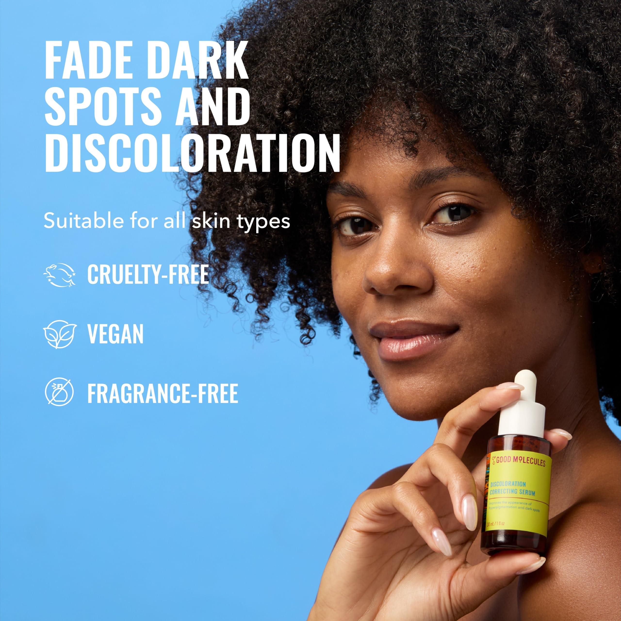 Good Molecules Discoloration Correcting Serum, Dark Spot Serum