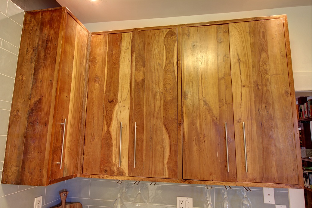 Kitchen from Reclaimed Wood By IndeArt Design House BEC Green