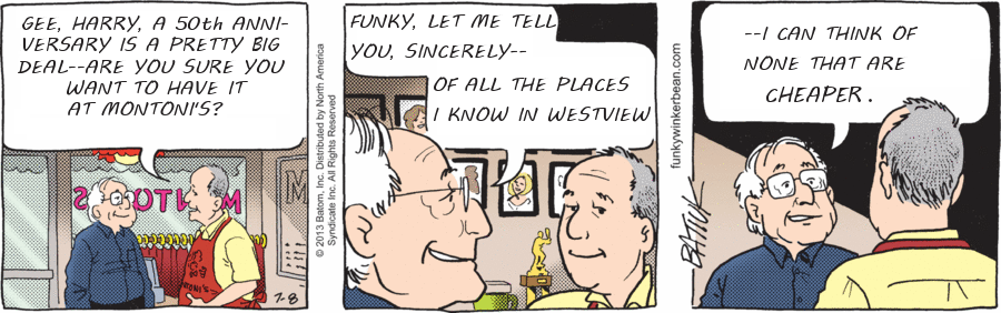 Just as not funny as regular, but at least with a punchline.