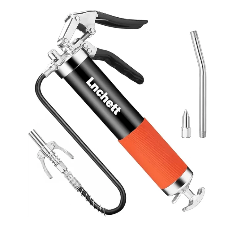 Grease Gun with Quick Release Coupler