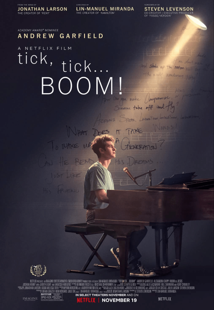 Tick, Tick...Boom! Movie Poster