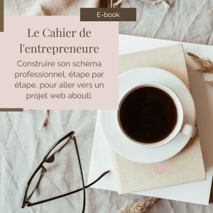 Cahier de l'entrepreneure