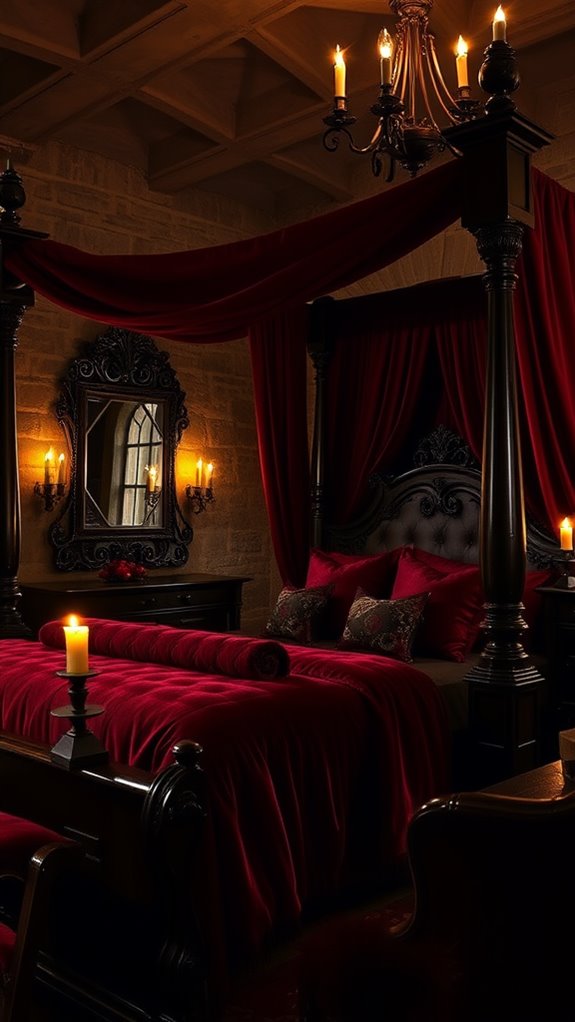 45 Gothic Bedroom Ideas for a Romantic and Dramatic Atmosphere 25 versatile and adaptable environments