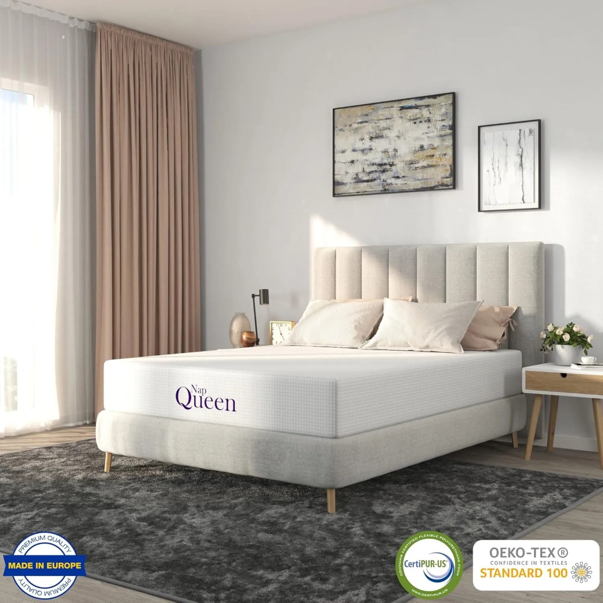 NapQueen Bamboo Charcoal Memory Foam Mattress Review: Honest Breakdown 3 napqueen bamboo charcoal memory foam mattress review 1 - NapQueen Bamboo Charcoal Memory Foam Mattress Review: Honest Breakdown