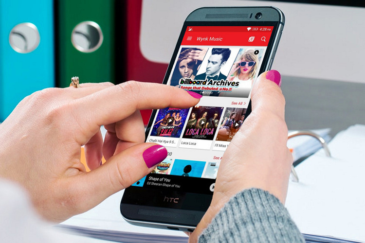 Wynk Music - Retina Ocean Patterns for Desktop