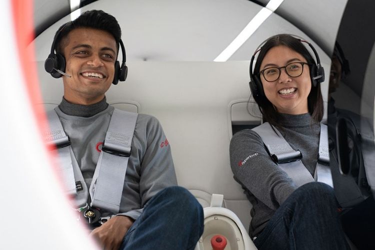 Virgin Hyperloop S Successful Test Run - Dark Picture Collection - High Resolution Quality