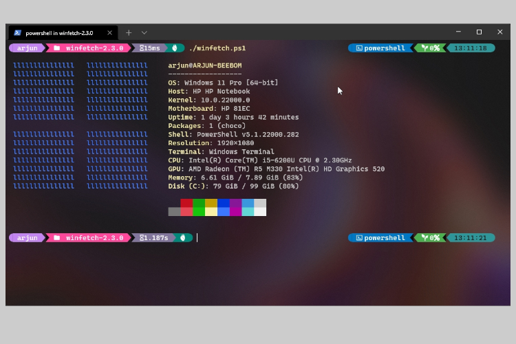 How To Customize Windows Terminal Application - Best Gradient Backgrounds in Retina