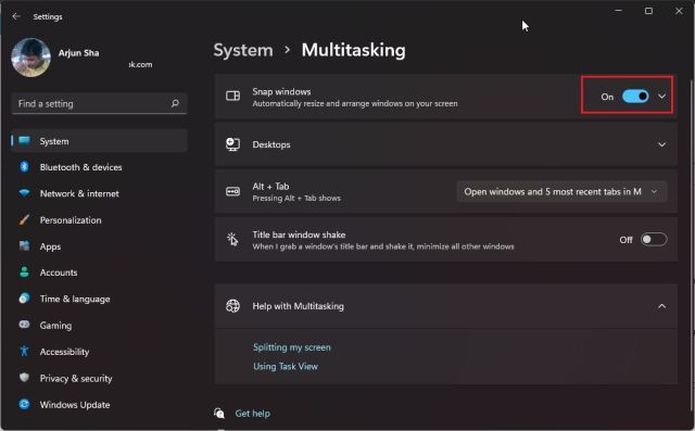 How To Split Screen On Windows 11 Beebom - Ocean Images - Stunning High Resolution Collection