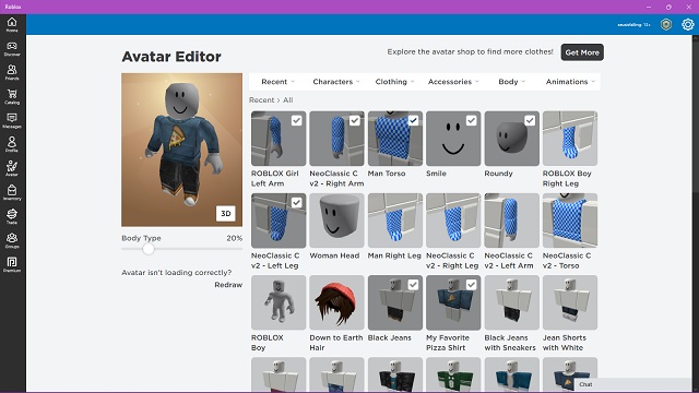 How To Create A Roblox Character In 2022 Easiest Guide Beebom Roblox Avatar Editor 