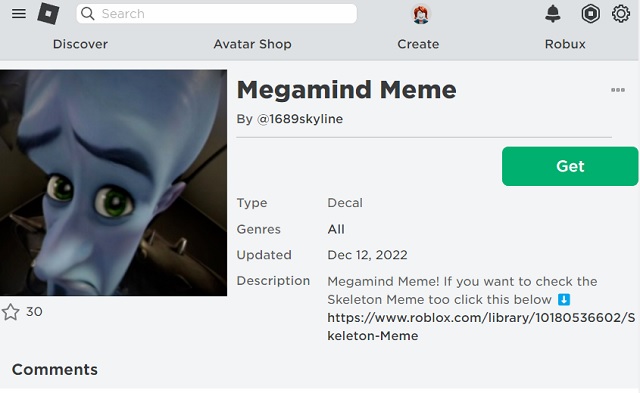 How To Get A Decal Id On Roblox Get Roblox Decal Item With ID 
