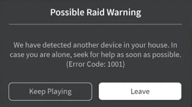 What Is Roblox Error Code 1001 And Is It Real Beebom Error Code 1001 Message 