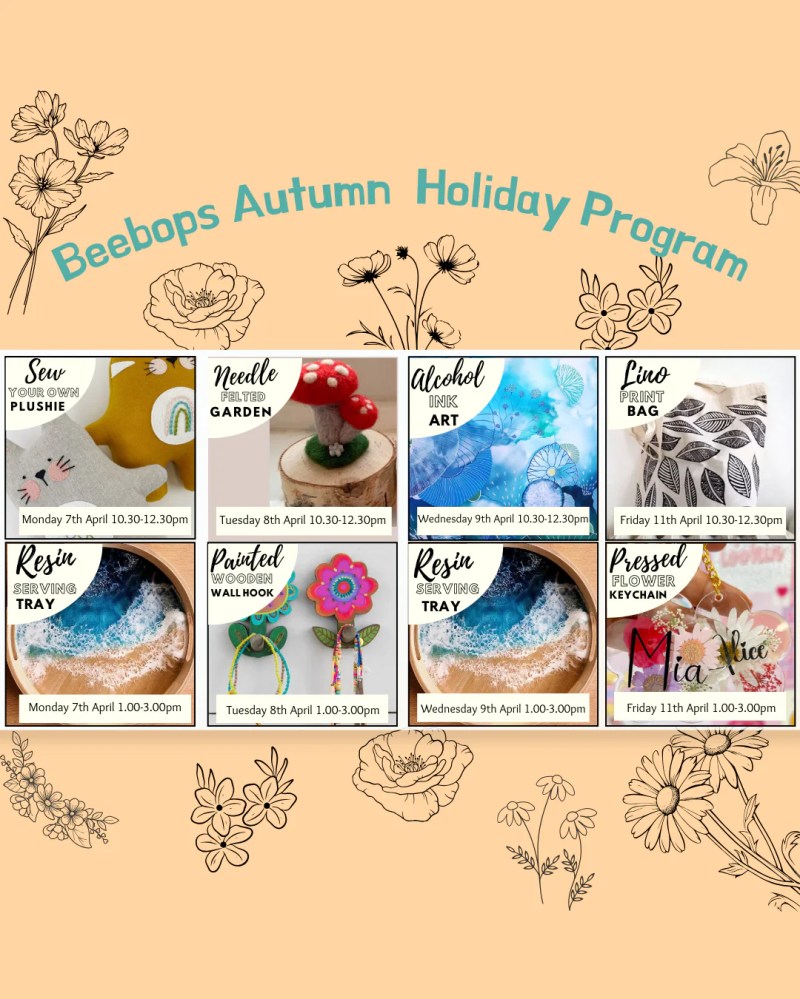 Winter School Holiday Program Beebops Designs - Best Space Arts in Full HD