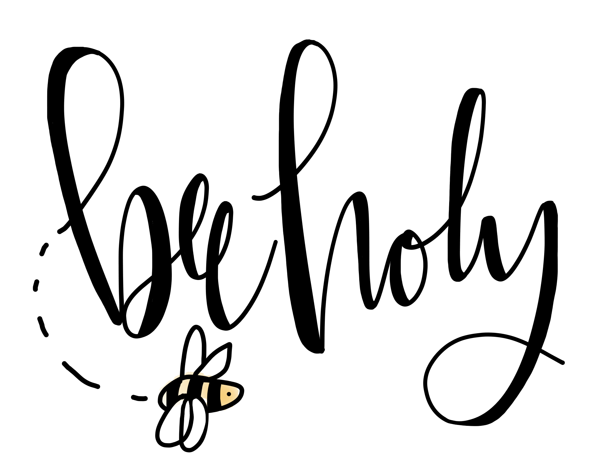 Bee Holy Logo