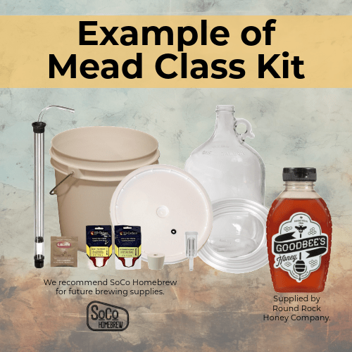 Mead Making Class Brewing Kit