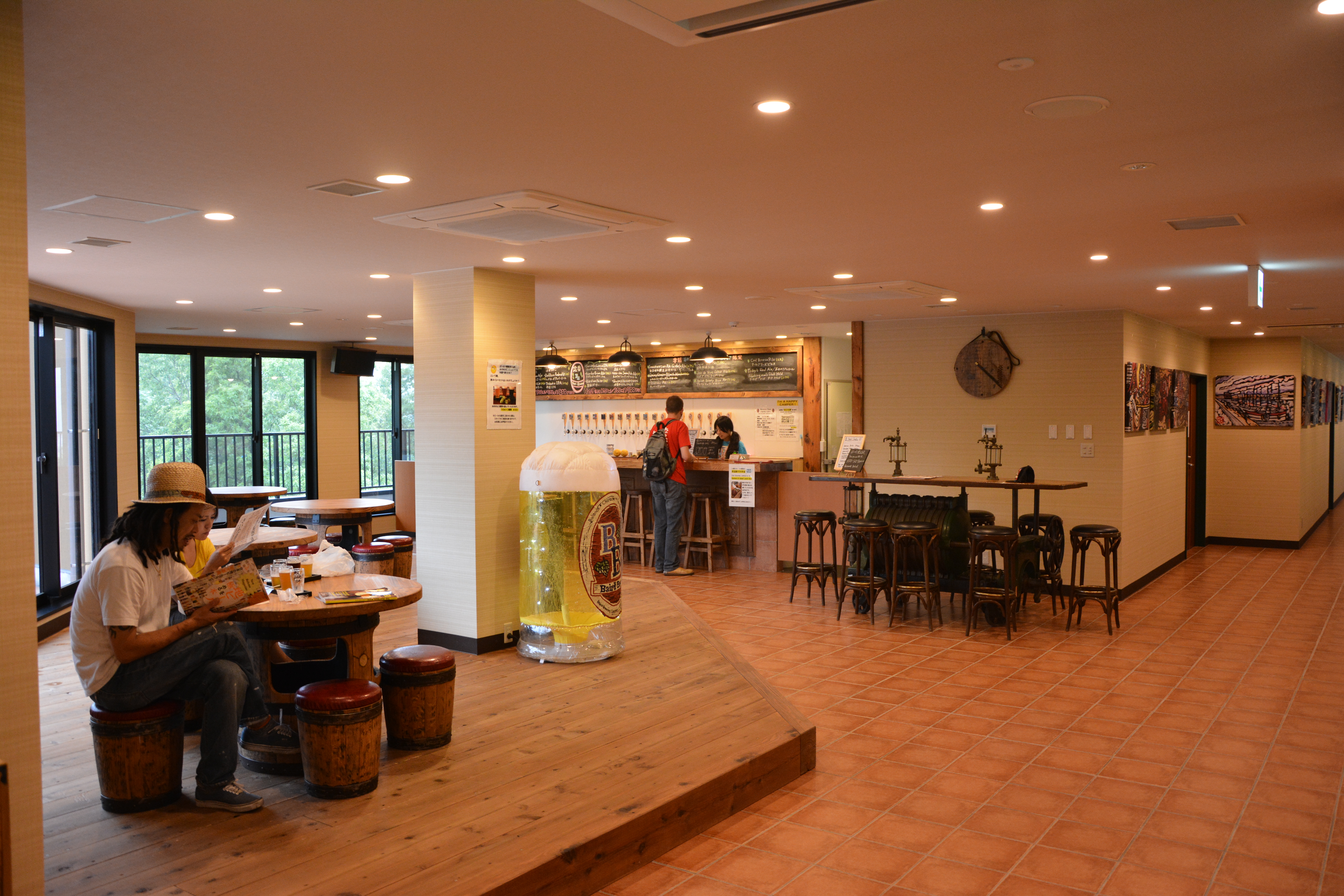 Baird Beer Brewery Gardens Taproom in Shuzenji BeerTengoku