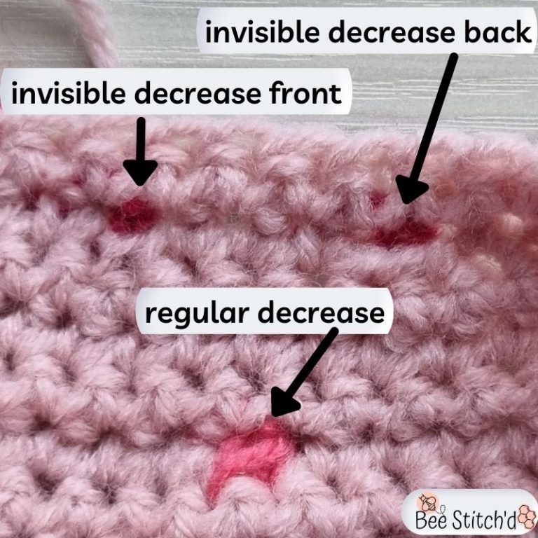 How To Do An Invisible Decrease Crochet Bee Stitch D - Download Professional Nature Background | Desktop